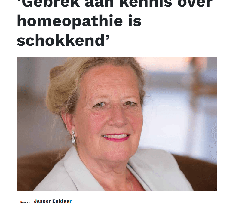 ‘Gebrek aan kennis over homeopathie is schokkend’